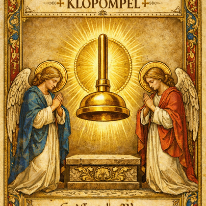 Der heilige goldene Klopömpel